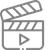IPTV movies and series library icon
