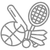 Icon for sports and entertainment IPTV channels
