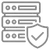 Server uptime stability icon