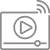 IPTV player streaming icon