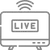Live TV channels icon