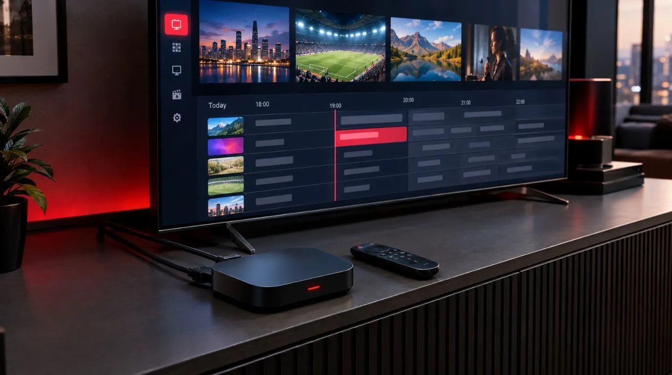 Best Android TV box for IPTV connected to a 4K television